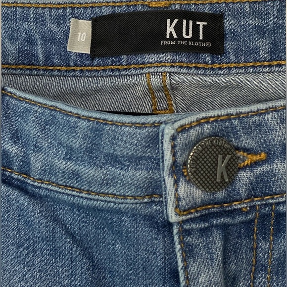 KUT from the Kloth Ankle Straight Leg Jeans - Picture 2 of 10